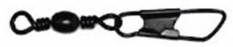 Eagle Claw Snap Swivels Black sz5 12pk