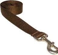 Dog Leash Nylon 1Ply Brown 6'