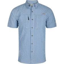 Drake Classic Seersucker SS Marina Blue M Reg