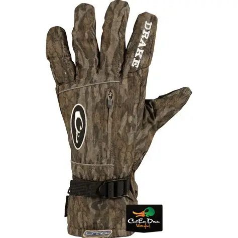 Drake Lst Refuge Glove Bottomland Large