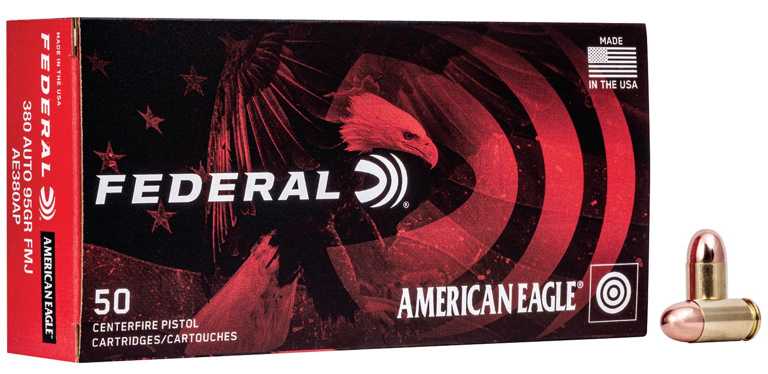 Federal 380 ACP FMJ 95Gr
