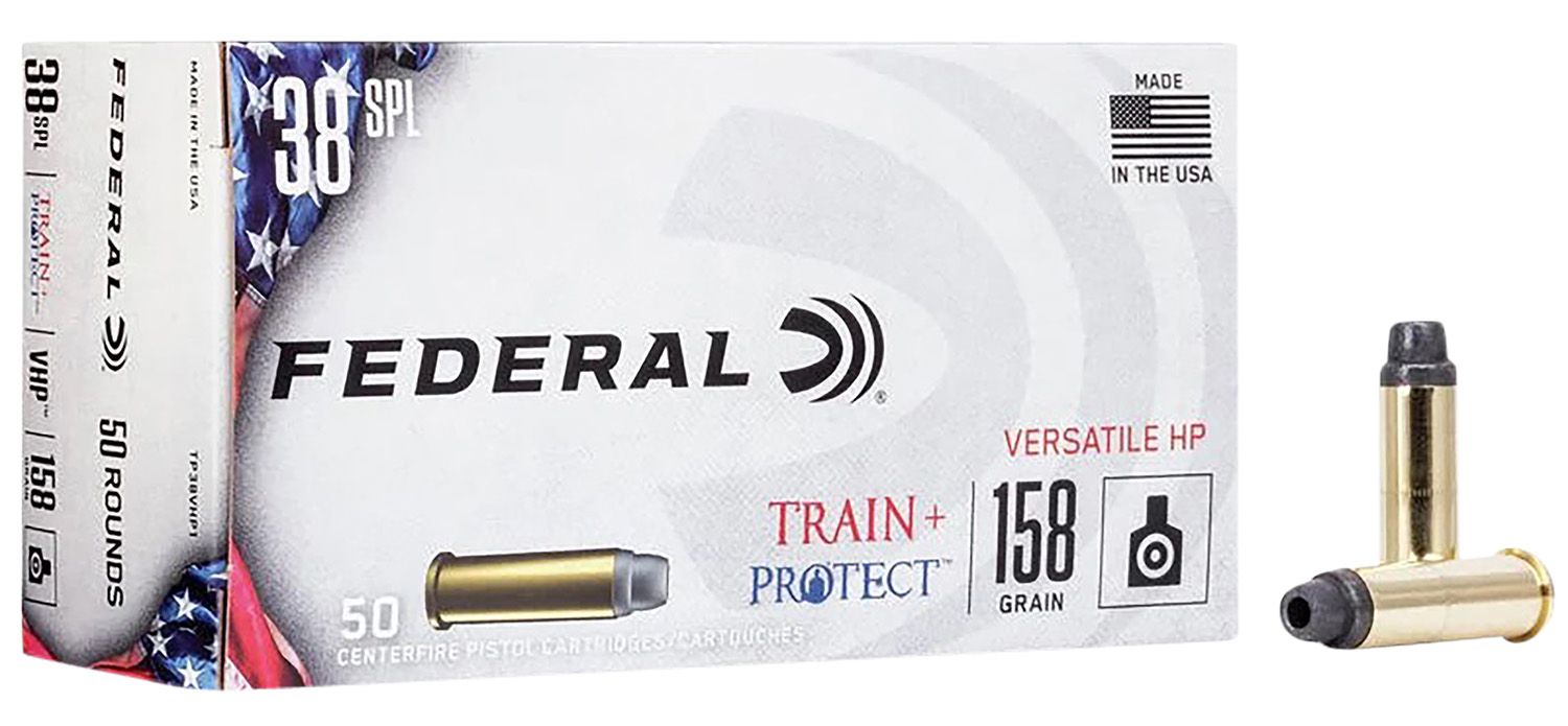Federal Train Protect 38 Sp 158 Grain 38 Special