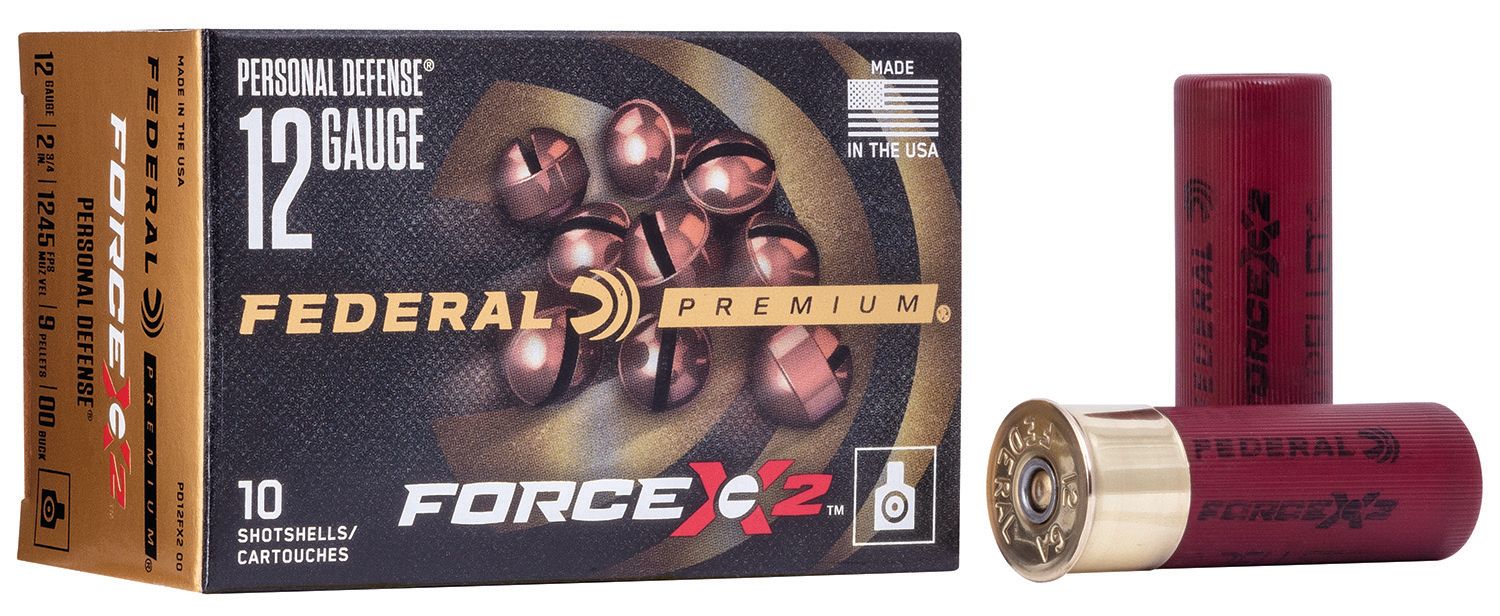 Federal Force 00 Buck 12 Ga. 2 3/4