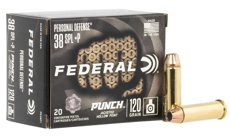 Federal Premium 38SP +P 120 Grain
