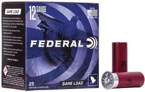 Federal Game Shok 12Ga 2.75" #6 12Ga 1Oz