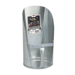 Galvanized Feed Scoop 6 Quart