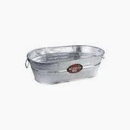 Galvanized Tub 10.5 Gallon