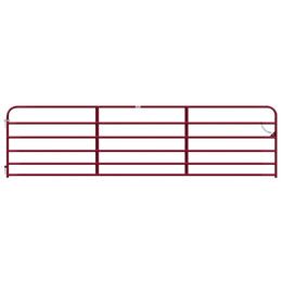 Gate Light Duty 6 Bar Red 16'