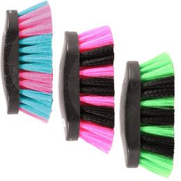 Grip Fit Grooming Brush Grn/Blk