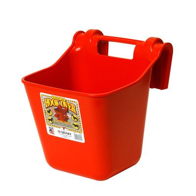 Hook Over Feeder Red 12 Quart
