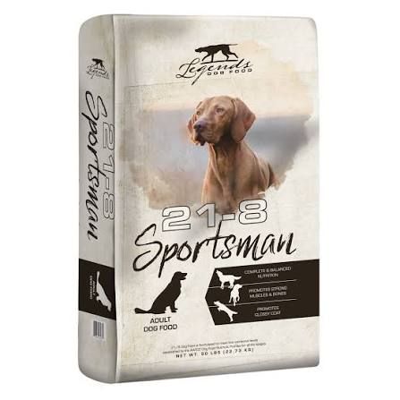Legends Sportsman Dog Food 21-8  50#