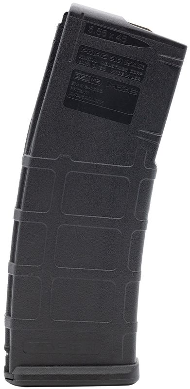 Magpul PMAG GEN M2 MOE Black Detachable 30rd 223 Rem/5.56x45mm NATO for AR-15/M16/M4