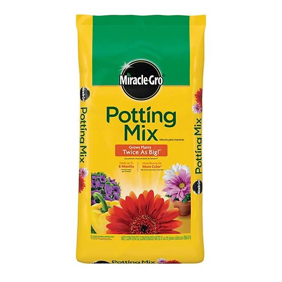 Miracle Grow Yellow Small Potting Mix 25#
