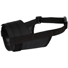 Muzzle Nylon 10" Black Size 6