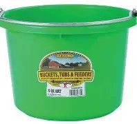 Pail Utility Lime Green 8 Quart