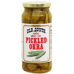 Old South Pickled Okra Hot 16oz