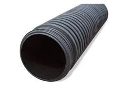 Poly Culvert Bell End Black 36"x20'