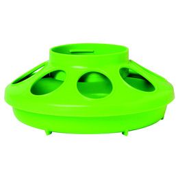 Poultry Feeder Base green quart