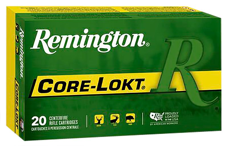 Remington Ammunition 27842 Core-Lokt 308Win 150gr Pointed Soft Point Core-Lokt