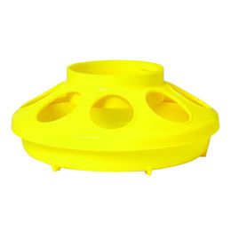Poultry Feeder Base yellow