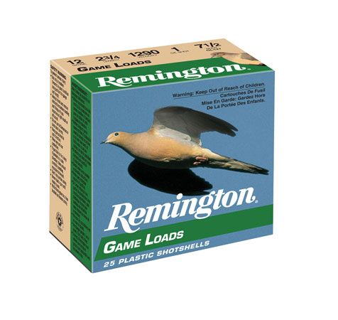 Remington Game Load 12 Ga 2.75" 1 oz #7.5