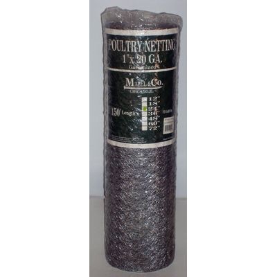 Poultry Netting 1"x72"x150'