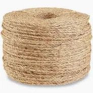 Rope Manila Twisted Natural 1/4" (Price Per Foot)
