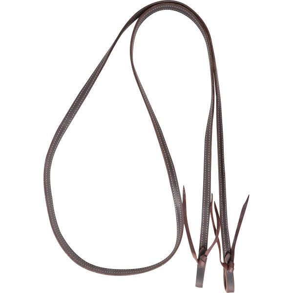 Roping rein 5/8" latigo double