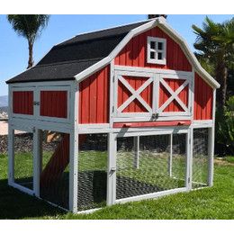 RR Omaha Chicken Coop Barn 63X74X60