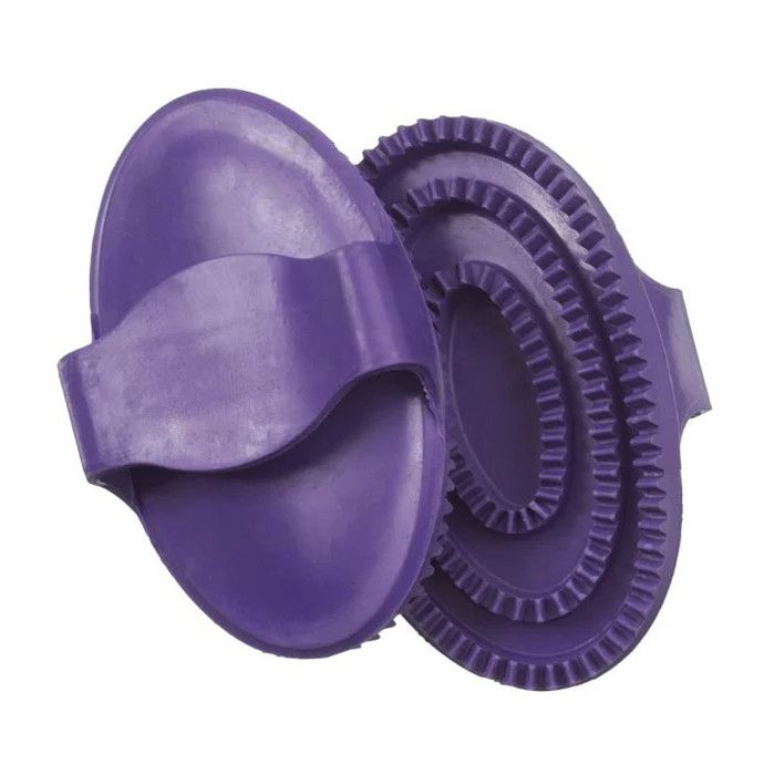 Rubber Curry Comb Large