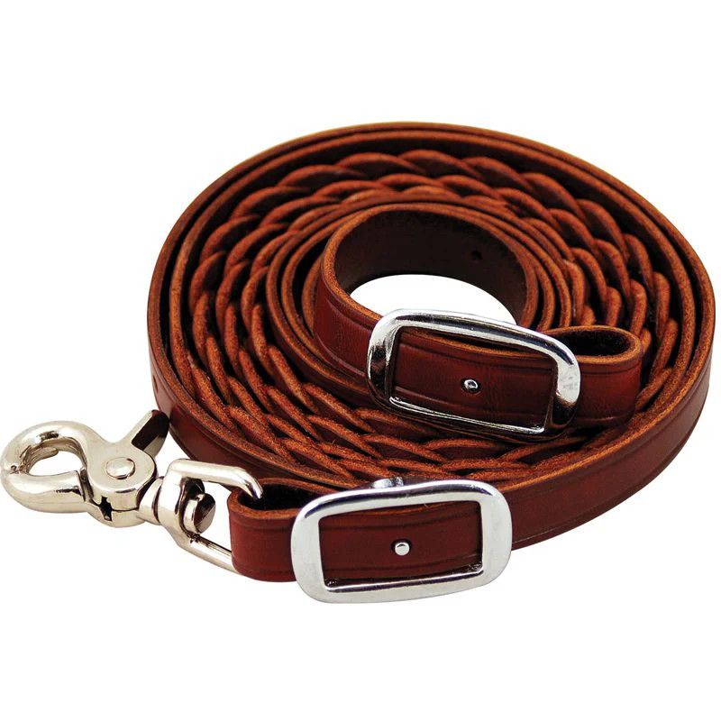 Roping rein 5/8" 3 plait latigo