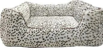Snow Leopard Dog Bed 31"