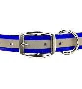 Sunglo Collar 1" Reflective Blue 21"