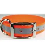 Sunglo Collar 1"  Reflective Orange 19"