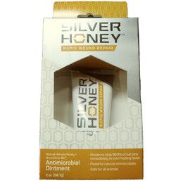 Silver Honey Wound Ointment 2 Oz