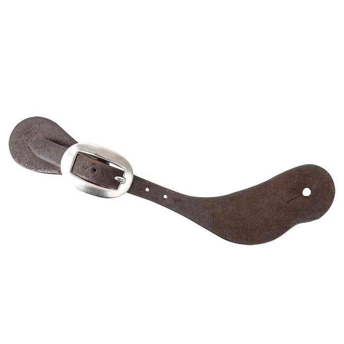 Chocolate Roughout Large Spur Straps