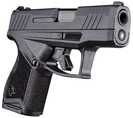 Taurus GX4 Micro-Compact Frame 9mm Luger 11+1 3.06" Satin Black DLC Stainless Steel Barrel, Black Nitride Serrated Alloy Steel Slide, Matte Stainless Steel Frame, Black Polymer w/Interchangeable Backs