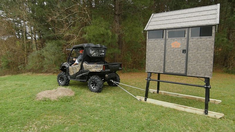 The Antler Shed Sled Kit 3' Tall