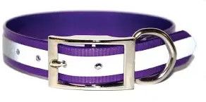 Sunglo Collar 1"  Reflective Purple 23"