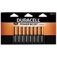 Duracell Battery AA 16 count Zip