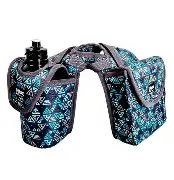Lunch Bag Bottle Holder Teal