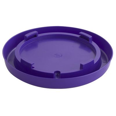 Poultry Waterer Screw On Base Purple Gal