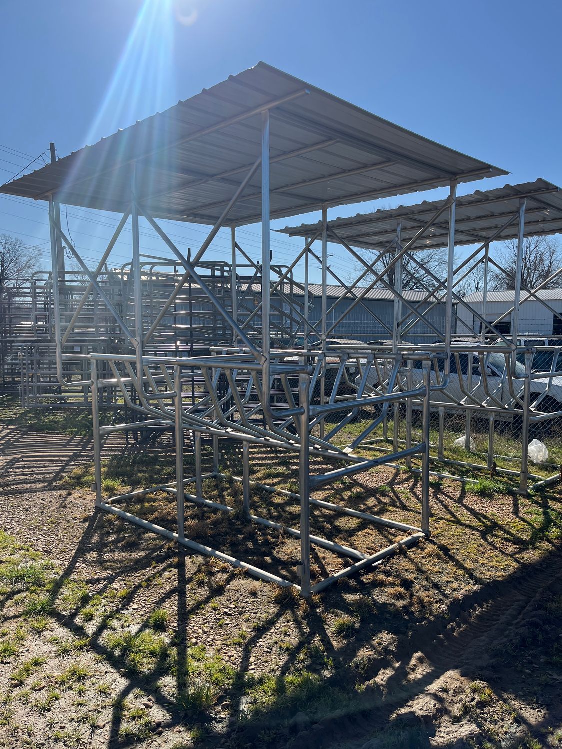 Double Hay Manger With Top