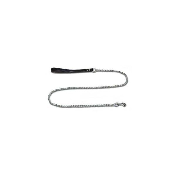 Dog Lead Chain Black 56"