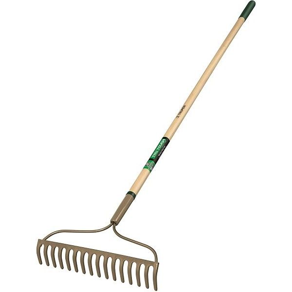 Bow Rake 16 Tine Wood