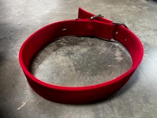 Valhoma Double Nylon Collar 1"x24" Red