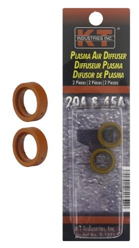 KT Plasma 20/45 amp Air Diffuser Ring 2 pack