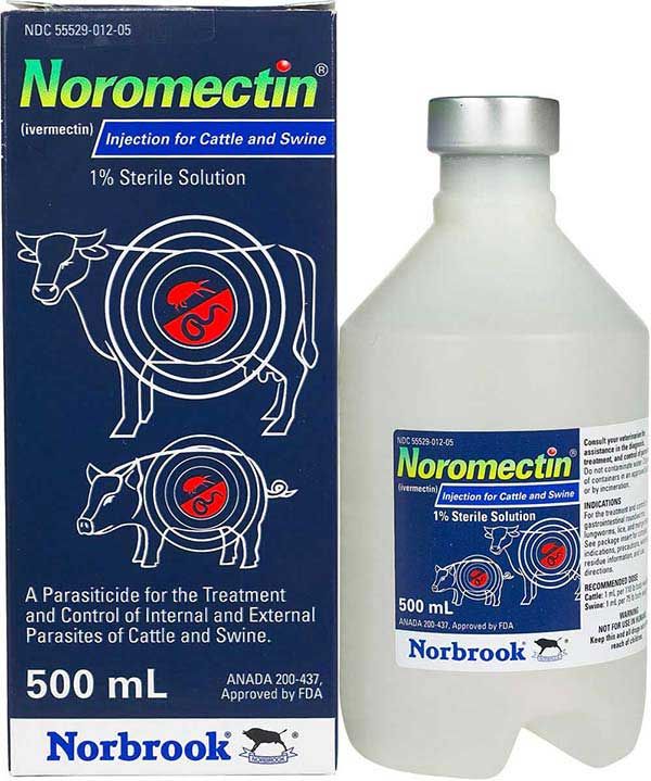 Noromectin Per 1cc ivermectin injectable