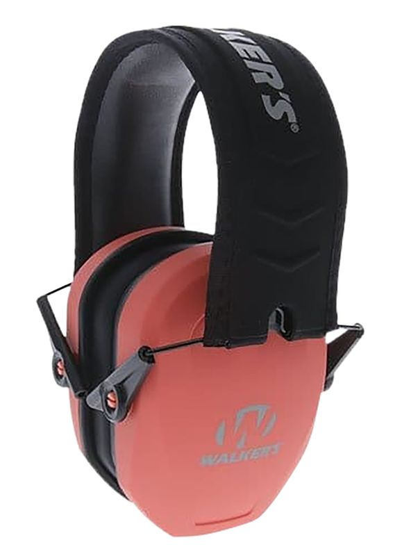 Walker's GWPRSMPASCOR Razor Slim Passive Muff 27 dB pink