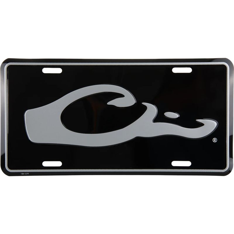 Drake Logo License Plate Black